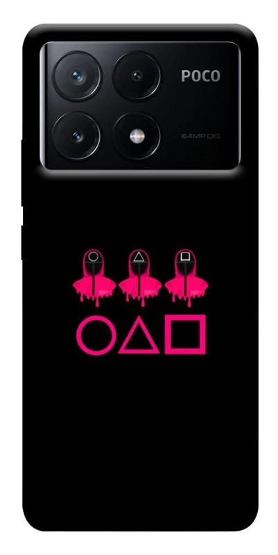 Чохол на Xiaomi Poco X6 squid game v3 фото 1 з 1