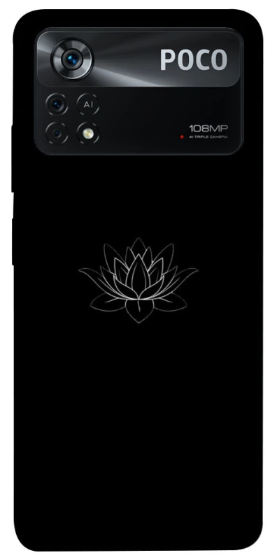 Чохол на Xiaomi Poco X4 Pro 5G Black Lotus фото 1 з 1