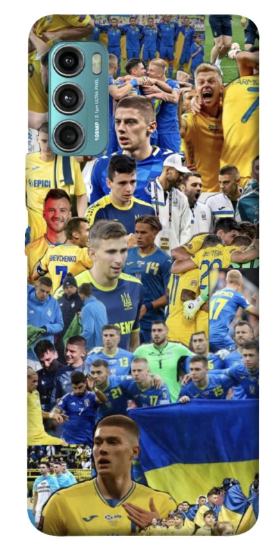 Чехол на Motorola Moto G60 UA-Football ver.6 фото 1 из 1