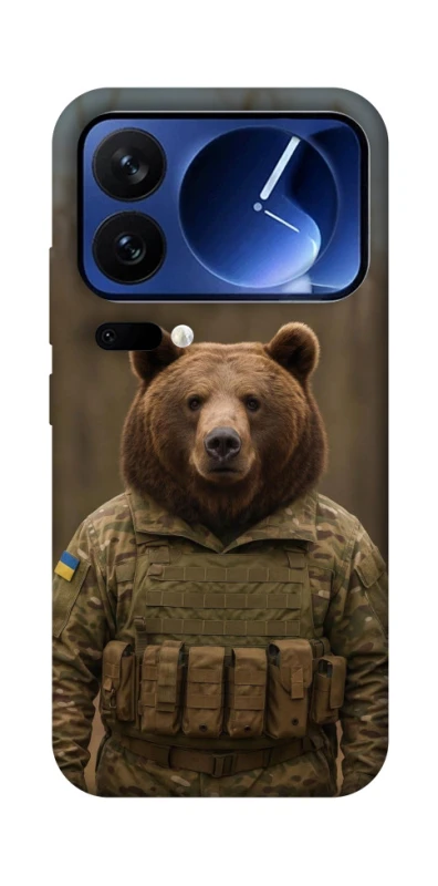 Чохол на Xiaomi 17 Pro Ведмідь захисник фото 1 з 1