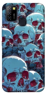 Чехол на Infinix Hot 10 Lite Skulls v2 фото 1 из 1