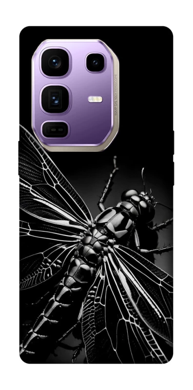 Чохол на Infinix Note 50 Pro+ Black dragonfly фото 1 з 1