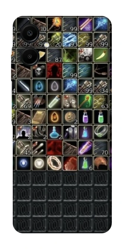 Чохол на Samsung Galaxy A07 Inventory menu ver.2 фото 1 з 1