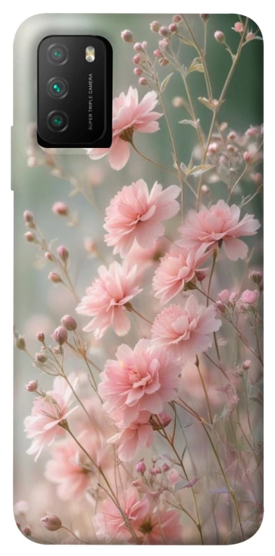 Чехол на Xiaomi Poco M3 Flowers v26 фото 1 из 1