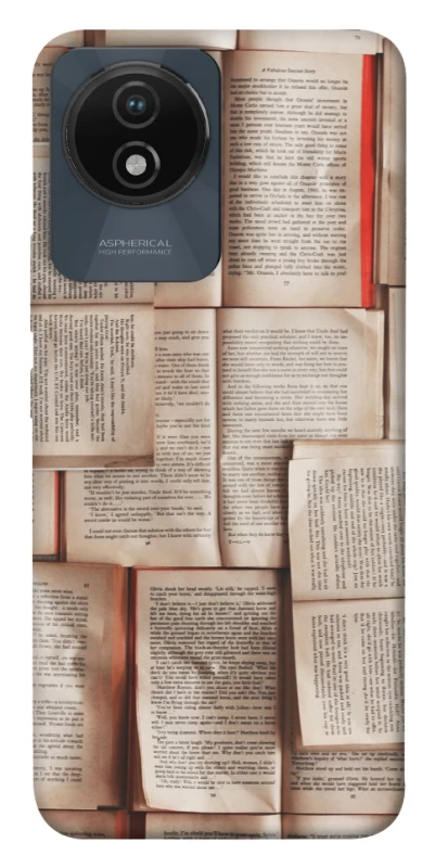 Чехол на Vivo Y02 Книги фото 1 из 1