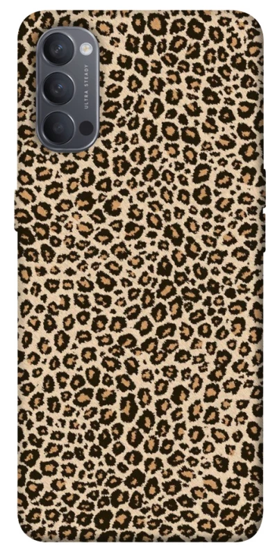 Чехол на Oppo Reno 4 Leopard Skin v2 фото 1 из 1
