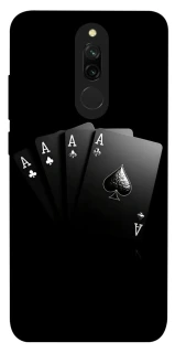 Чохол на Xiaomi Redmi 8 Black Cards фото 1 з 1