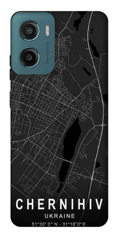Чохол на Motorola Moto G06 Chernihiv map фото 1 з 1
