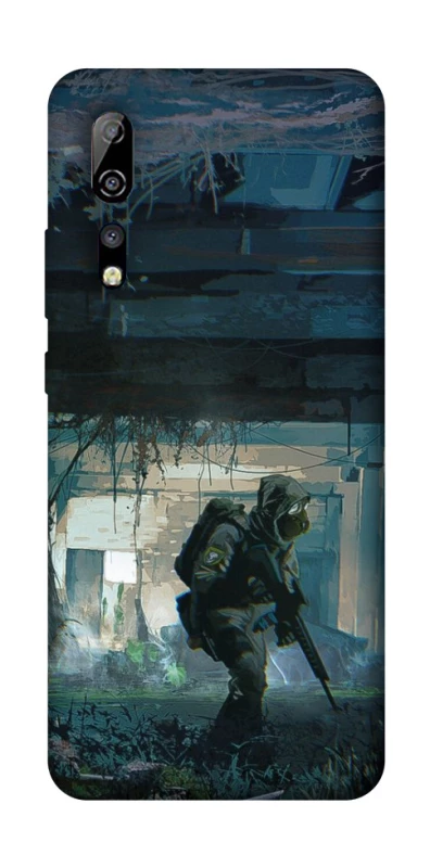 Чохол на ZTE Axon 10 Pro Сталкер v7 фото 1 з 1