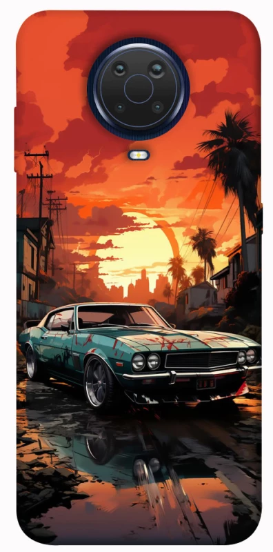 Чохол на Nokia G20 / G10 / 6.3 Car at sunset фото 1 з 1