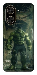 Чохол на Xiaomi Poco C71 Angry Hulk фото 1 з 1