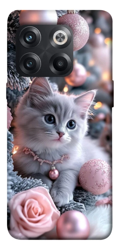 Чохол на OnePlus 10T Christmas Kitty фото 1 з 1
