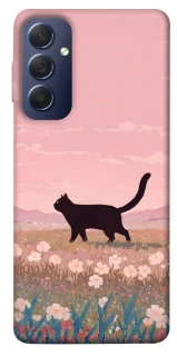 Чехол на Samsung Galaxy M54 5G cat on a field фото 1 из 1