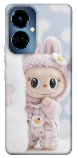 Чехол на TECNO Camon 19 Pro Labubu Happy фото 1 из 1