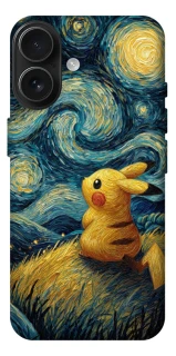 Чохол на Apple iPhone 17 (6.3") Pikachu and Van Gogh фото 1 з 1