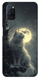 Чохол на Oppo A52 / A72 / A92 Кіт під місяцем фото 1 з 1