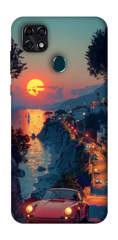 Чохол на ZTE Blade 20 Smart Porsche sunrise фото 1 з 1