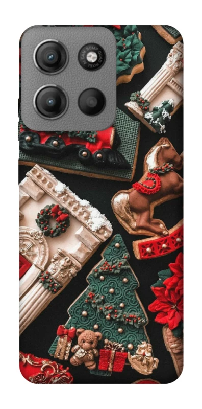 Чехол на Motorola Moto G15 Power Новогодний v20 фото 1 из 1