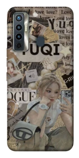 Чехол на TECNO Camon 17 Yuqi (G)I-DLE фото 1 из 1