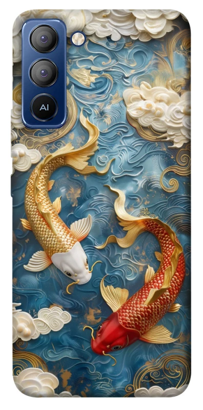 Чехол на TECNO Pop 5 LTE Koi carp фото 1 из 1