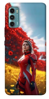 Чехол на Motorola Moto G60 Cyber space girl ver.5 фото 1 из 1