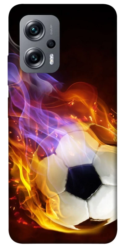 Чохол на Xiaomi Poco X4 GT Football Abstract фото 1 з 1