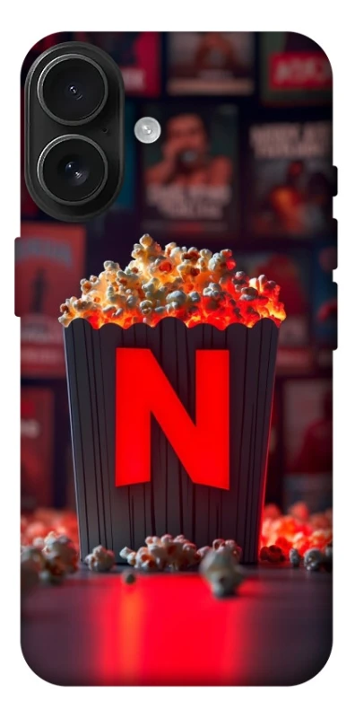 Чохол на Apple iPhone 17 (6.3") Netflix and popcorn фото 1 з 1