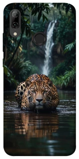 Чехол на Huawei P Smart (2019) Leopard in water фото 1 из 1