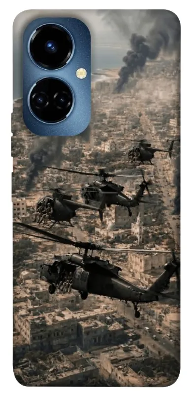 Чохол на TECNO Camon 19 Pro Black hawk фото 1 з 1