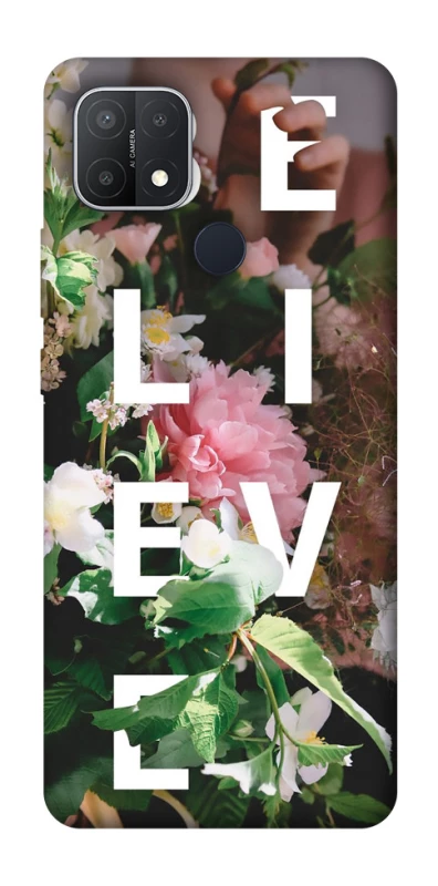 Чехол на Oppo A15s / A15 Believe фото 1 из 1