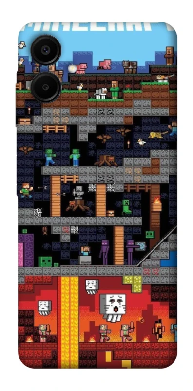 Чохол на Samsung Galaxy A06 Minecraft фото 1 з 1