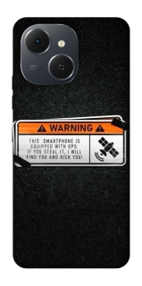 Чохол на TECNO Spark 40C Warning фото 1 з 1