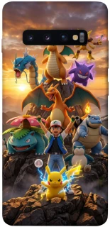 Чехол на Samsung Galaxy S10+ Pokemon фото 1 из 1