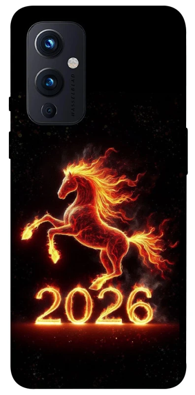 Чехол на OnePlus 9 Red Fire Horse ver.1 фото 1 из 1