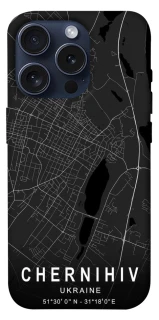 Чехол на Apple iPhone 15 Pro (6.1") Chernihiv map фото 1 из 1