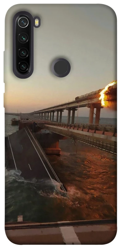 Чохол на Xiaomi Redmi Note 8T Кримський міст втомився фото 1 з 1