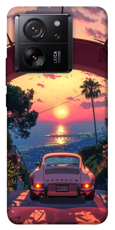 Чехол на Xiaomi 13T Pro Porsche at sunset фото 1 из 1