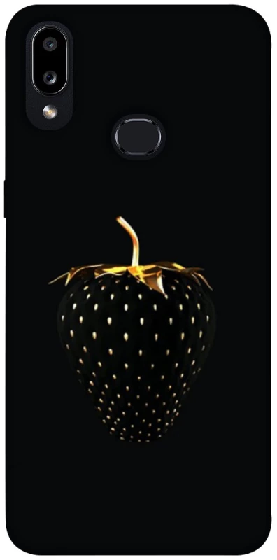 Чохол на Samsung Galaxy A10s Чорна полуниця фото 1 з 1