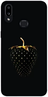 Чехол на Samsung Galaxy A10s Черная клубника фото 1 из 1