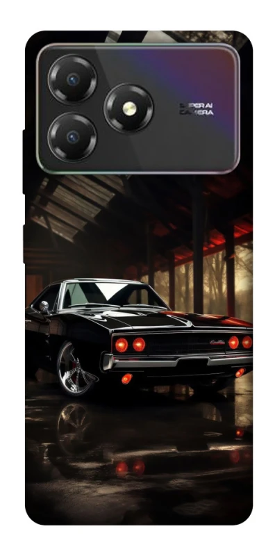 Чохол на ZTE Blade A36 Black classic car фото 1 з 1