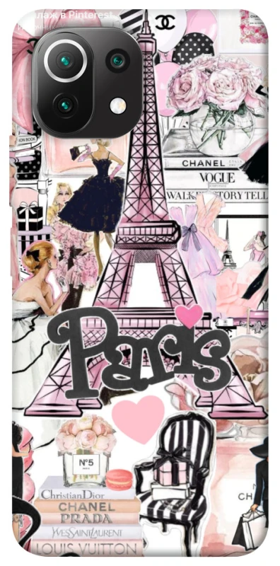 Чехол на Xiaomi Mi 11 Lite Fashion collage ver.8 фото 1 из 1