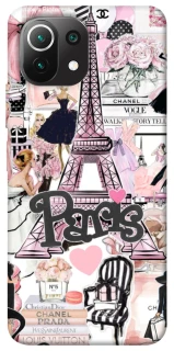 Чехол на Xiaomi Mi 11 Lite Fashion collage ver.8 фото 1 из 1