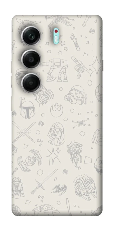 Чохол на Tecno Camon 40 Pro 5G Star Wars background ver.1 фото 1 з 1