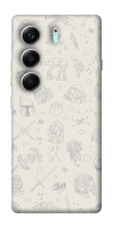 Чохол на Tecno Camon 40 Pro Star Wars background ver.1 фото 1 з 1