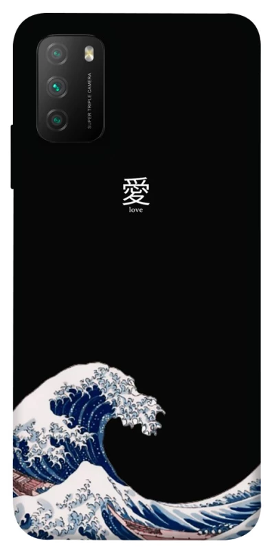 Чохол на Xiaomi Poco M3 Japa wave фото 1 з 1