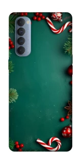 Чехол на Oppo Reno 4 Pro Новогодний v35 фото 1 из 1