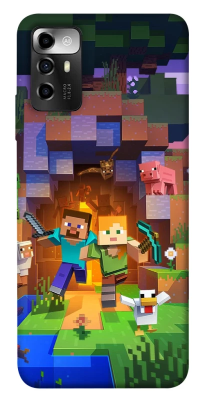 Чохол на ZTE Blade V40 Vita Minecraft game фото 1 з 1