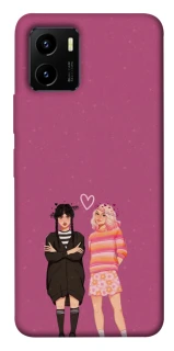 Чохол на Vivo Y15s Raven & Rainbow Wednesday фото 1 з 1