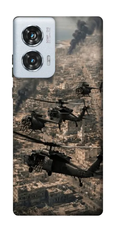 Чехол на Motorola Edge 50 Fusion Black hawk фото 1 из 1