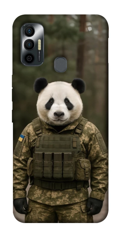 Чехол на TECNO Spark 7 Панда защитник фото 1 из 1